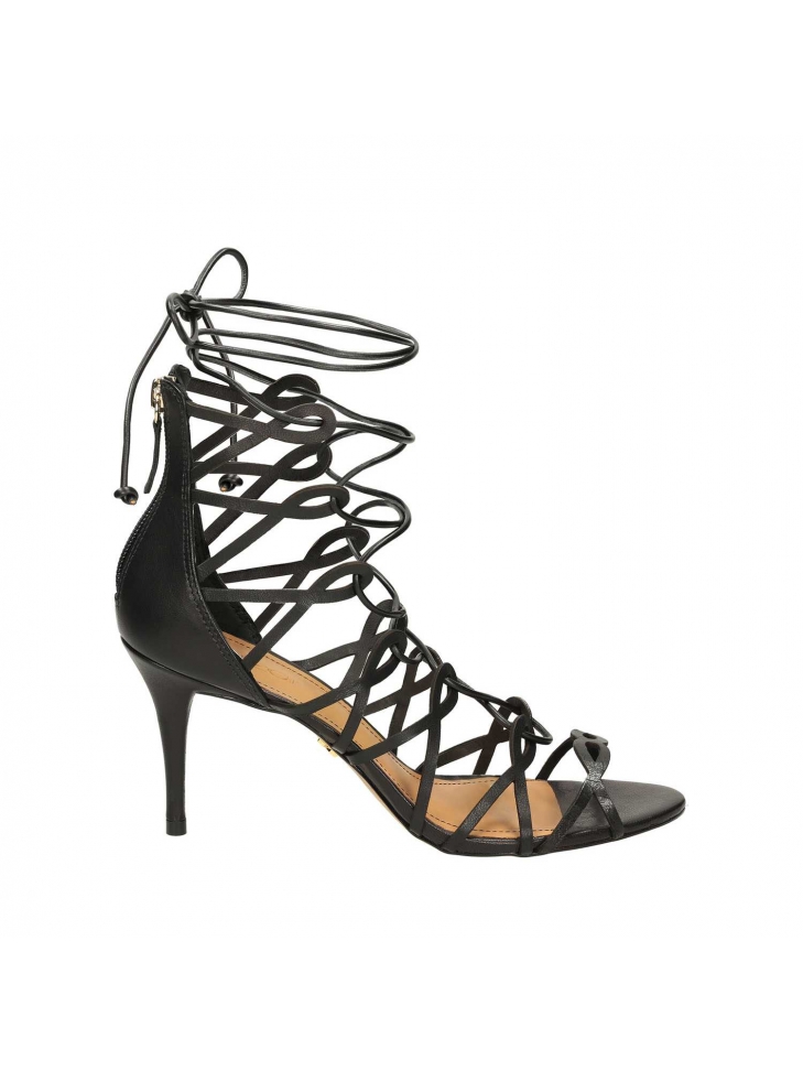 Sandalias negras para mujer NAOMI