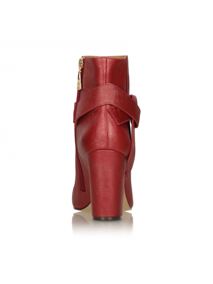 Botines rojos de señora IGA