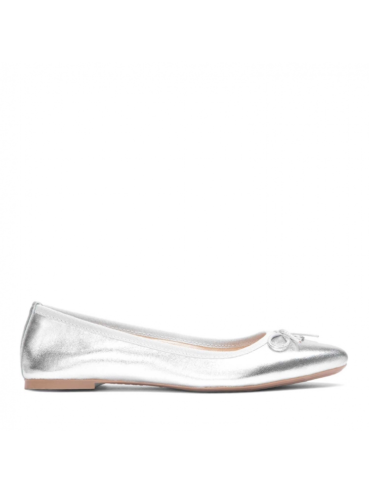 Bailarinas plateadas de señora DENISE